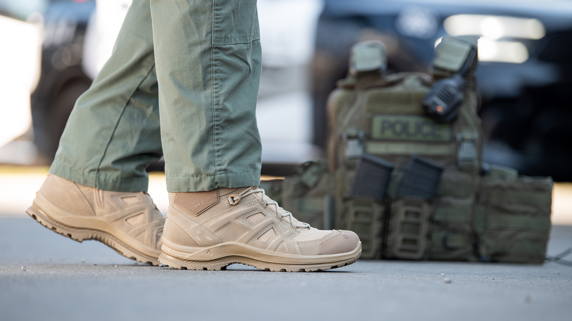 HAIX Black Eagle Athletic 2.0 VT | Side Zip Desert Colored Boots